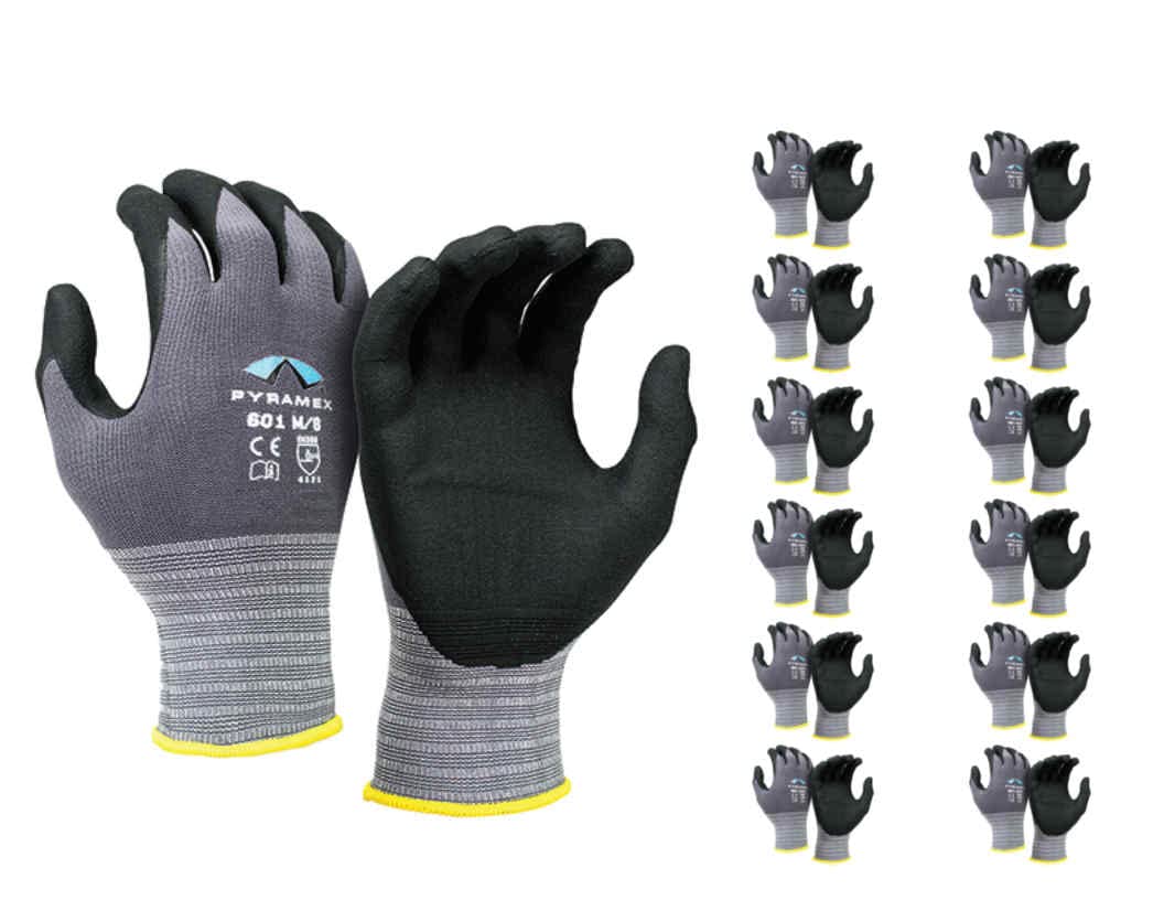 GL601L PYRAMEX GLOVES LARGE